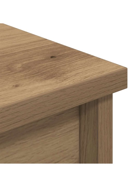 Vysoká deska artisan dub 70x35x180 cm kompozitní dřevo