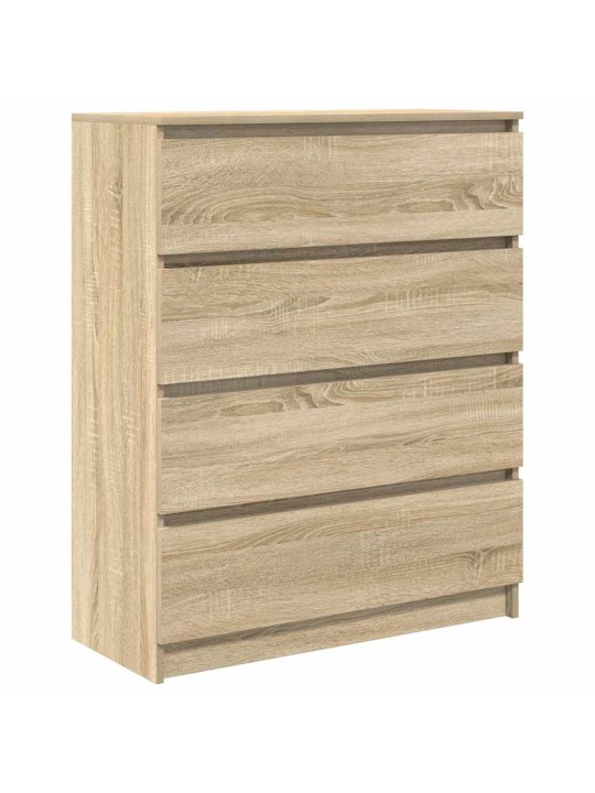 Příborník dub sonoma 80x35x99 cm kompozitní dřevo