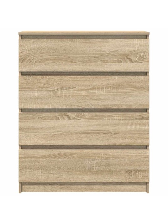 Příborník dub sonoma 80x35x99 cm kompozitní dřevo
