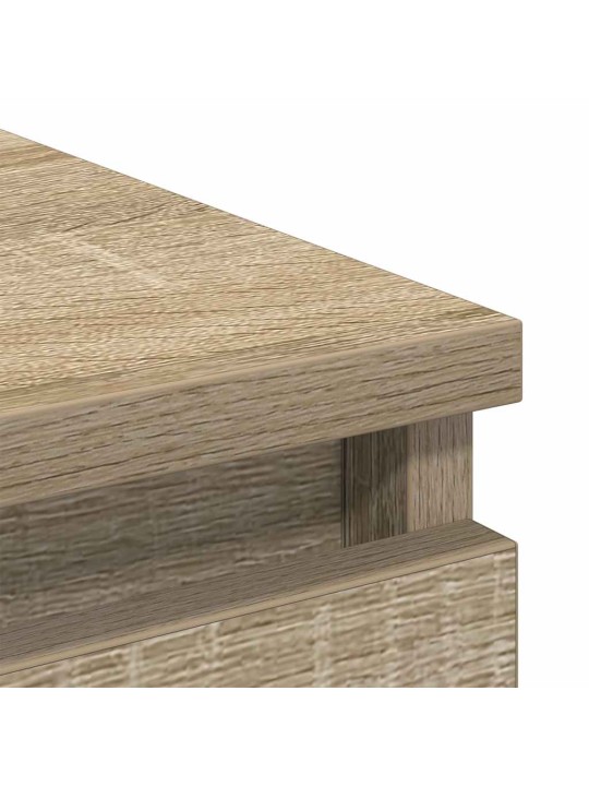Příborník dub sonoma 80x35x99 cm kompozitní dřevo