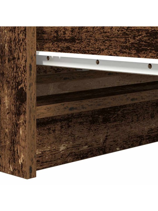 Příborník starého dřeva 80x35x99 cm kompozitní dřevo