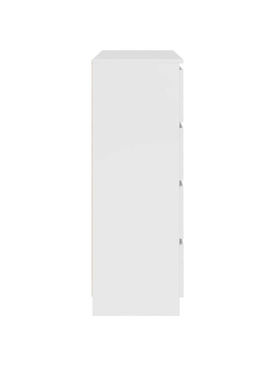 Příborník bílý 100x35x99 cm kompozitní dřevo
