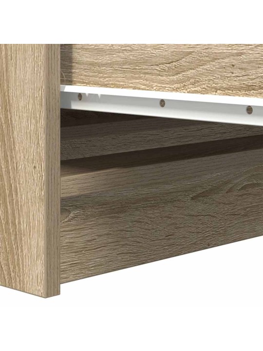 Příborník dub sonoma 100x35x99 cm kompozitní dřevo