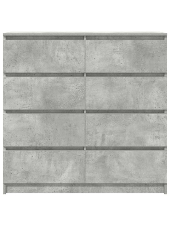 Příborník betonově šedý 100x35x99 cm kompozitní dřevo