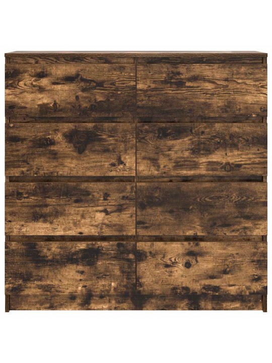 Příborník kouřový dub 100x35x99 cm kompozitní dřevo