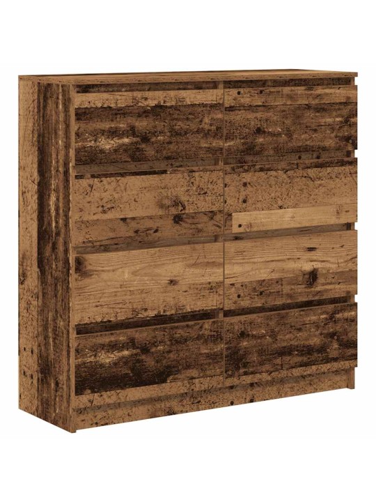 Příborník starého dřeva 100x35x99 cm kompozitní dřevo