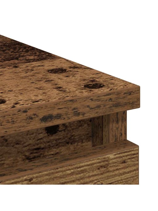 Příborník starého dřeva 100x35x99 cm kompozitní dřevo