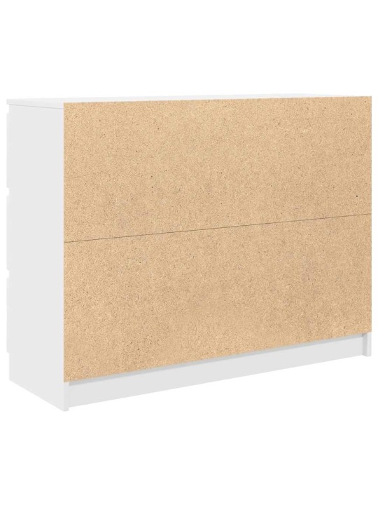 Příborník bílý 100x35x76 cm kompozitní dřevo