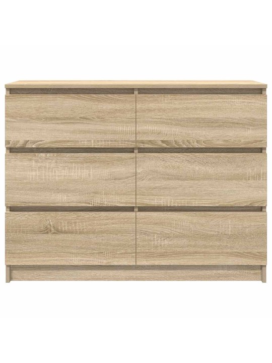 Příborník dub sonoma 100x35x76 cm kompozitní dřevo