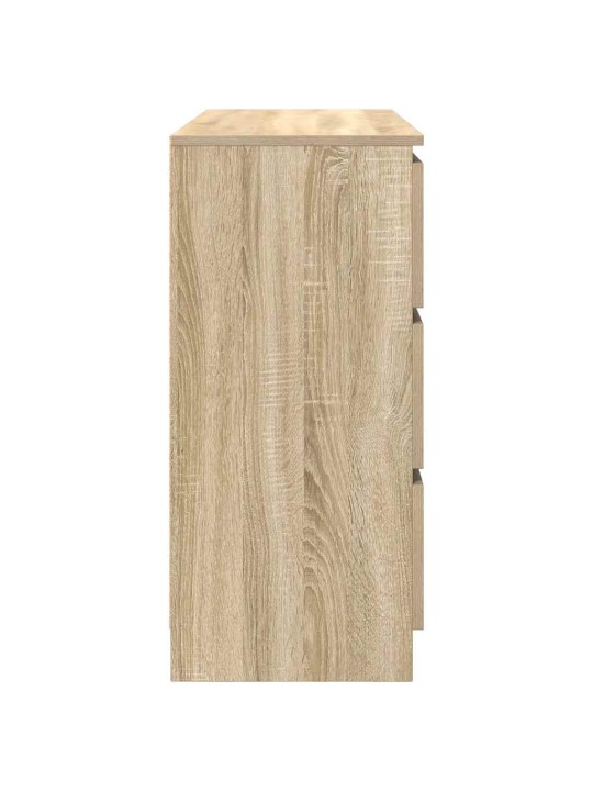 Příborník dub sonoma 100x35x76 cm kompozitní dřevo