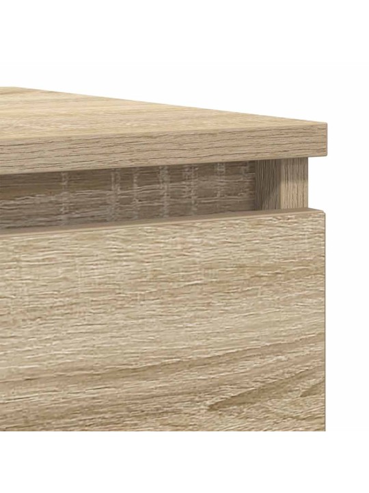 Příborník dub sonoma 100x35x76 cm kompozitní dřevo