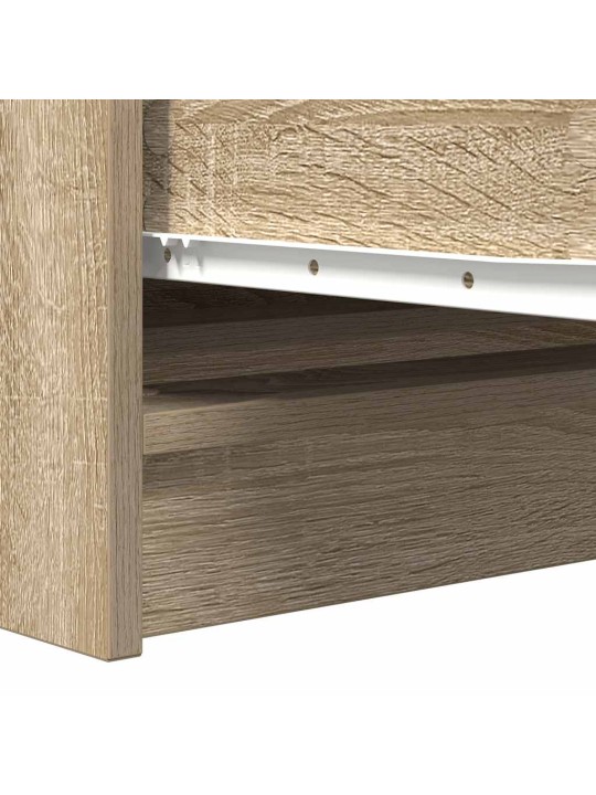 Příborník dub sonoma 100x35x76 cm kompozitní dřevo