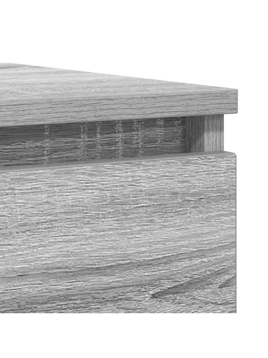 Příborník šedý sonoma 100x35x76 cm kompozitní dřevo