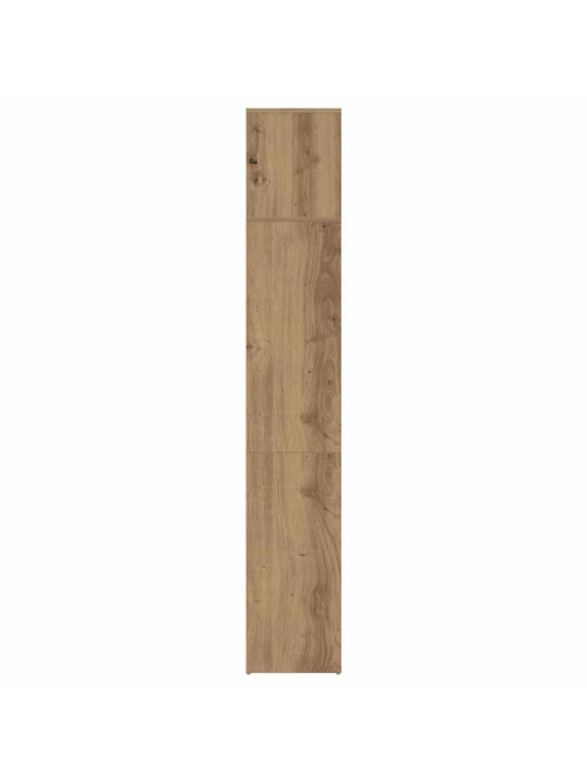 Knihovny 3 ks dub artisan kompozitní dřevo