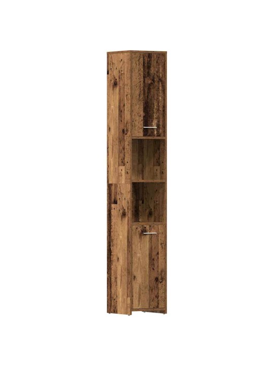 4dílná koupelnová sestava old wood kompozitní dřevo
