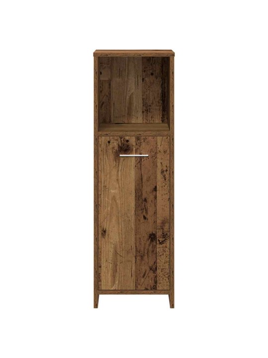 3dílná koupelnová sestava old wood kompozitní dřevo
