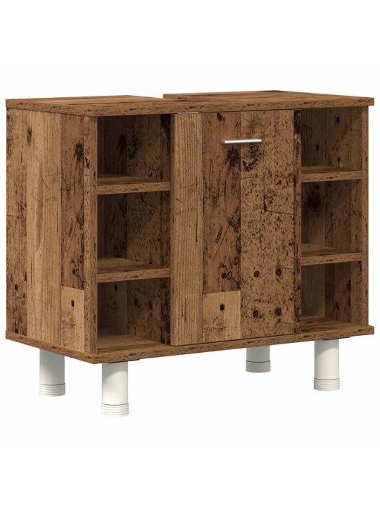 3dílná koupelnová sestava old wood kompozitní dřevo