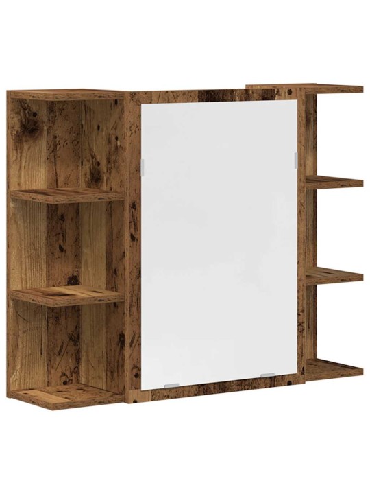 3dílná koupelnová sestava old wood kompozitní dřevo