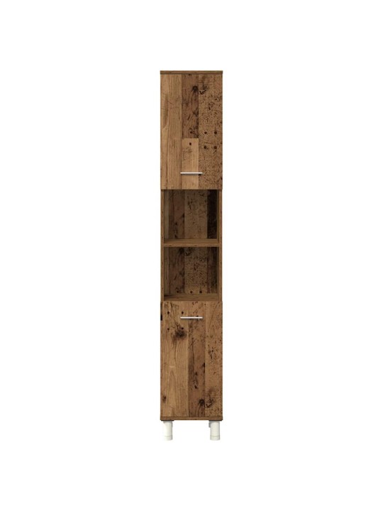 3dílná koupelnová sestava old wood kompozitní dřevo
