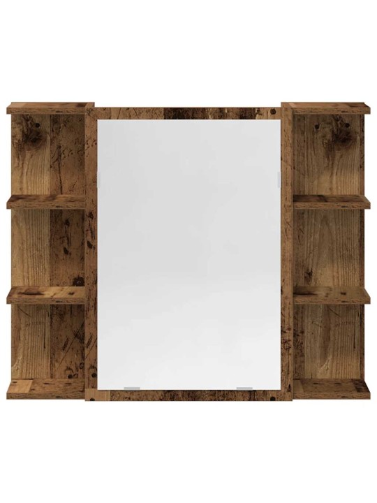 3dílná koupelnová sestava old wood kompozitní dřevo