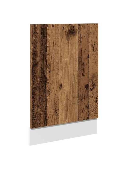 Sada 7dílná kuchyňských skříněk old wood kompozitní dřevo