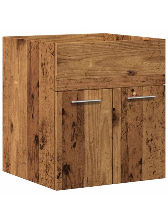 2dílná koupelnová sestava old wood kompozitní dřevo