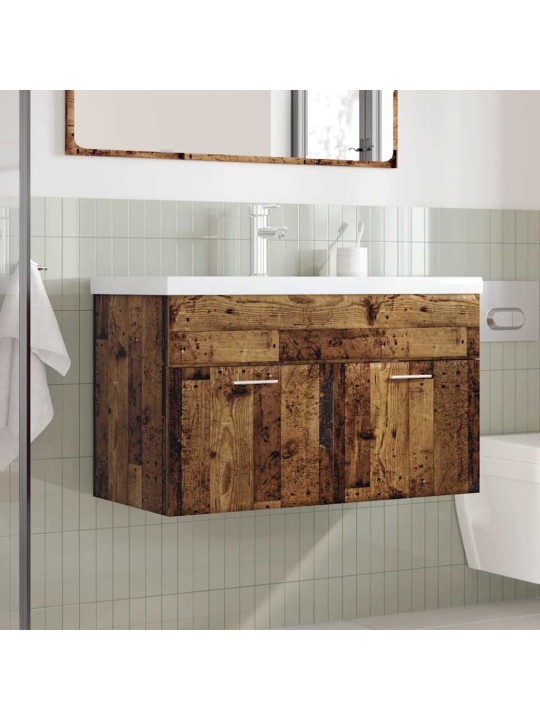 2dílná koupelnová sestava old wood kompozitní dřevo
