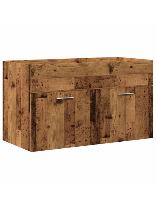 2dílná koupelnová sestava old wood kompozitní dřevo
