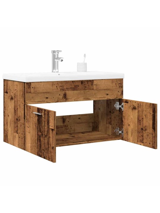 2dílná koupelnová sestava old wood kompozitní dřevo