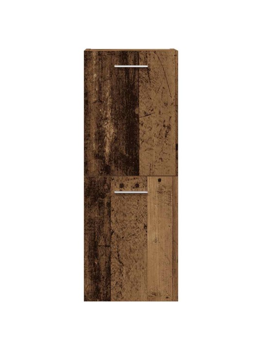 4dílná koupelnová sestava old wood kompozitní dřevo
