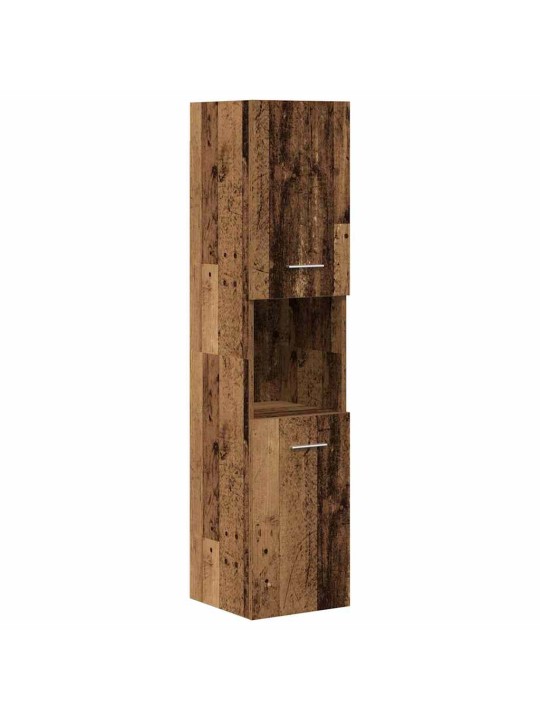 3dílná koupelnová sestava old wood kompozitní dřevo