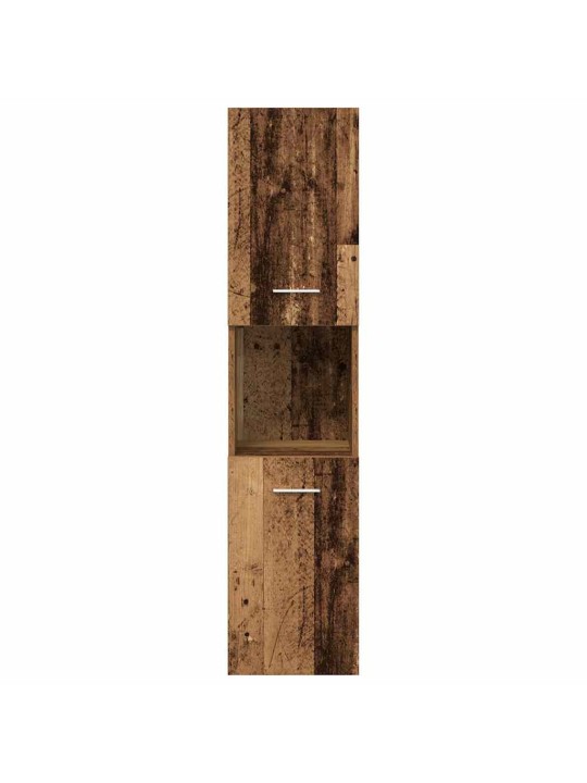 3dílná koupelnová sestava old wood kompozitní dřevo