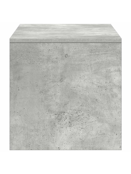 Tv stolek šedý 100 x 40 x 40 cm dřevotříska