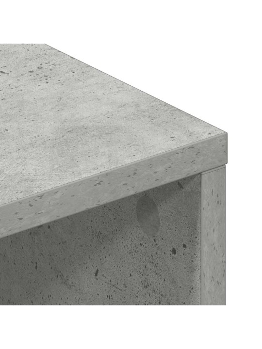 Tv stolek šedý 100 x 40 x 40 cm dřevotříska