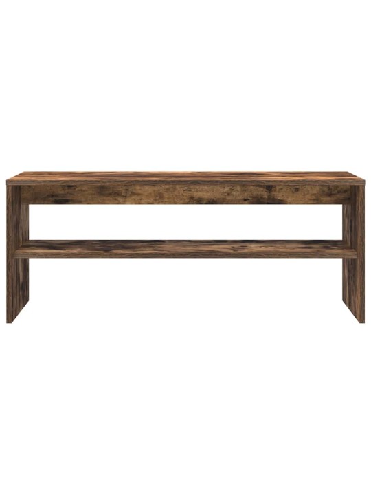 Tv skříňka kouřový dub 100 x 40 x 40 cm kompozitní dřevo
