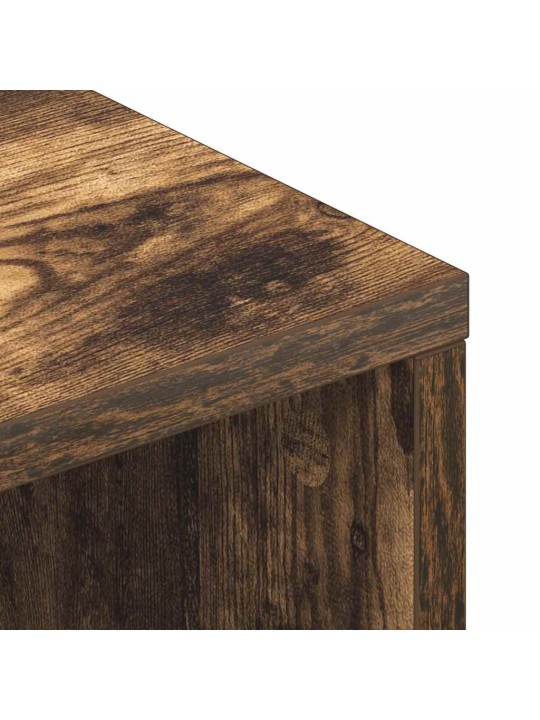 Tv skříňka kouřový dub 100 x 40 x 40 cm kompozitní dřevo
