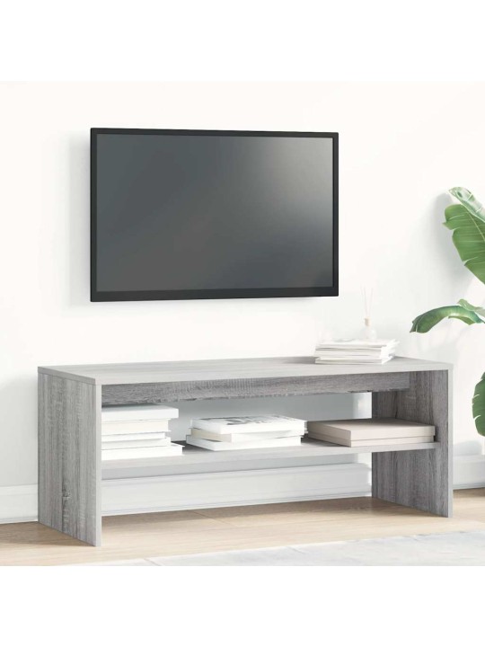 Tv skříňka šedá sonoma 100 x 40 x 40 cm kompozitní dřevo