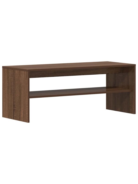 Tv skříňka hnědý dub 100 x 40 x 40 cm kompozitní dřevo