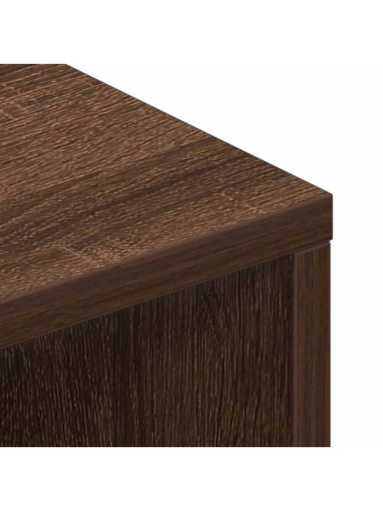 Tv skříňka hnědý dub 100 x 40 x 40 cm kompozitní dřevo