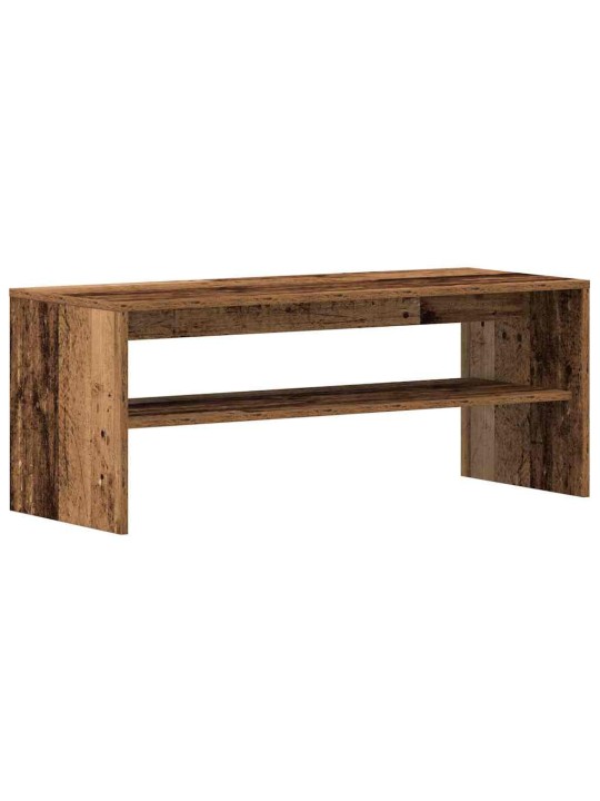 Tv stolek old wood 100 x 40 x 40 cm kompozitní dřevo