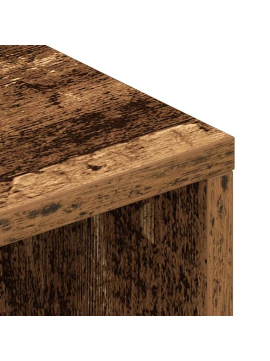 Tv stolek old wood 100 x 40 x 40 cm kompozitní dřevo