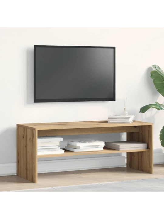 Tv stolek dub artisan 100 x 40 x 40 cm kompozitní dřevo
