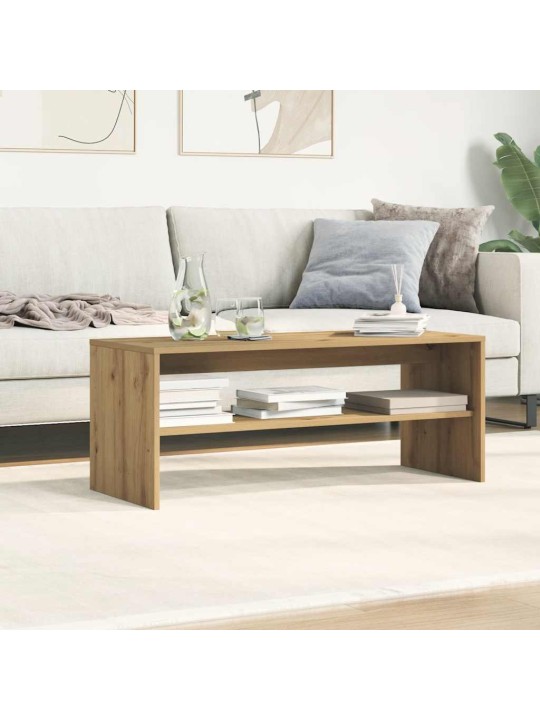 Tv stolek dub artisan 100 x 40 x 40 cm kompozitní dřevo