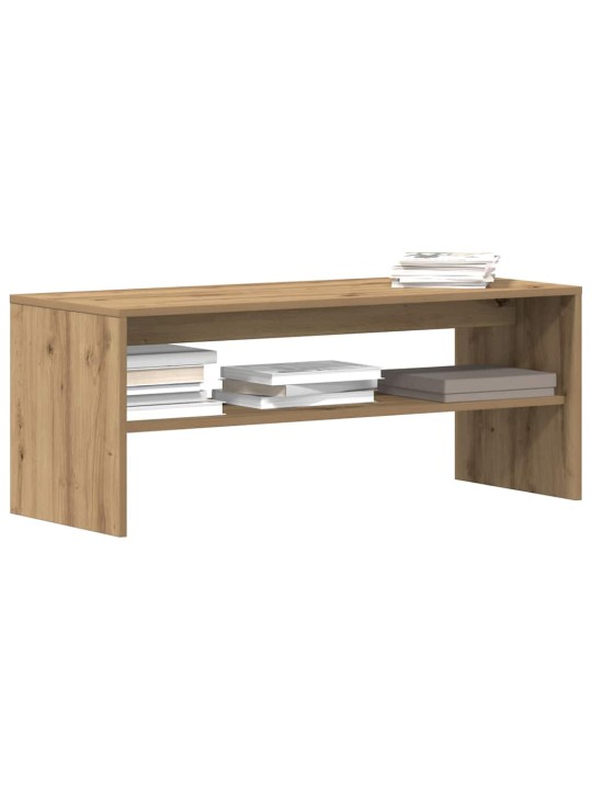 Tv stolek dub artisan 100 x 40 x 40 cm kompozitní dřevo
