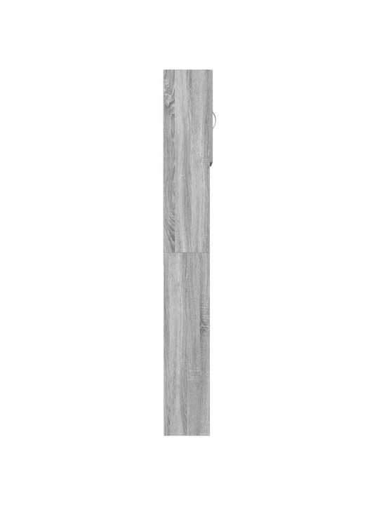 Skříňka na pračku grey sonoma 64x24x190 cm dřevěná konstrukce