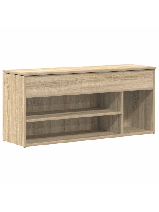 Botník dub sonoma 102x30,5x45 cm kompozitní dřevo