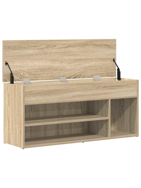 Botník dub sonoma 102x30,5x45 cm kompozitní dřevo
