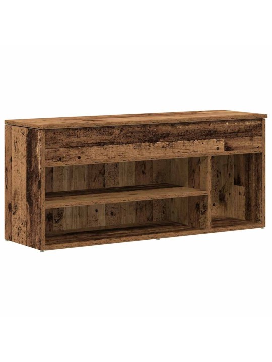 Botník old wood 102x30,5x45 cm kompozitní dřevo