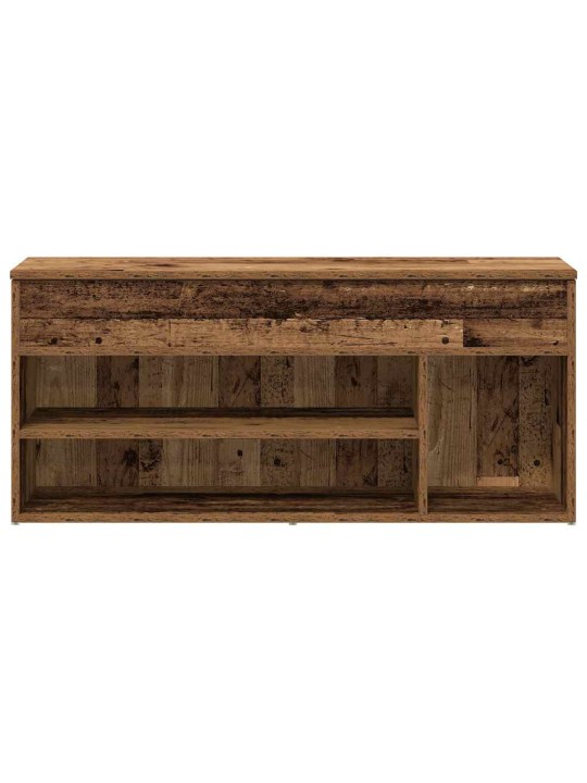 Botník old wood 102x30,5x45 cm kompozitní dřevo