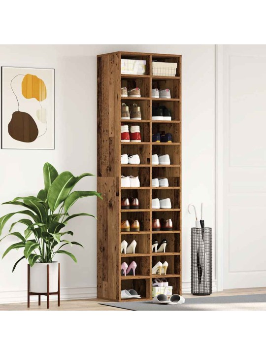 Botník old wood 54x34x183 cm dřevěné konstrukce